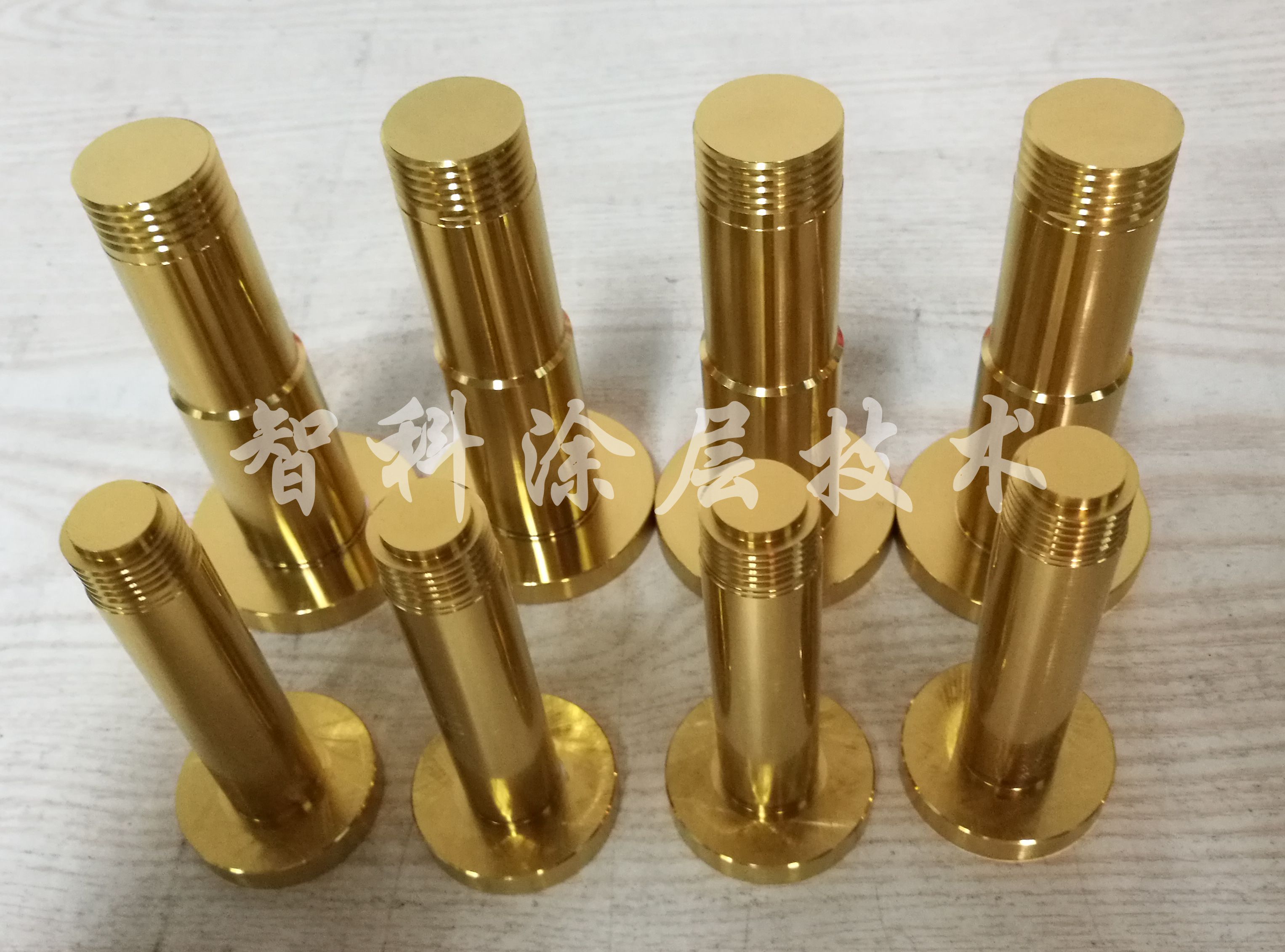 機械配件PVD鍍鈦，耐磨涂層
